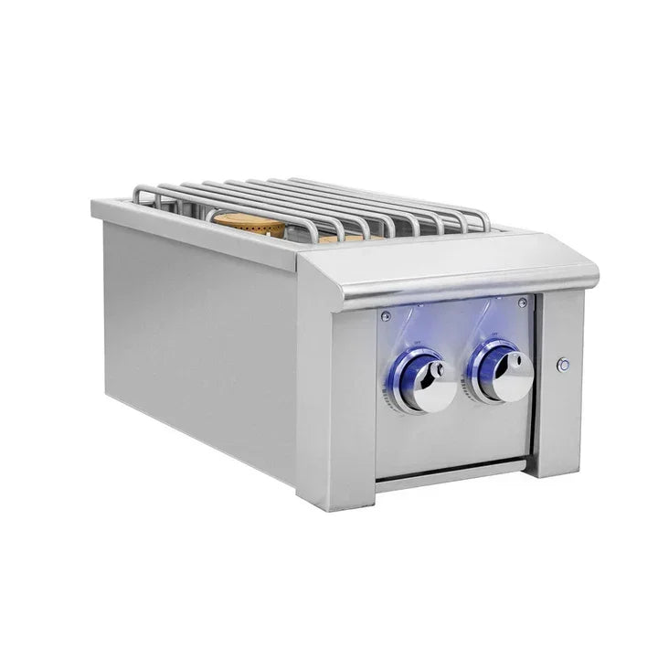 American Made Grills - Alturi Double Side Burner w/ LED Illumination.