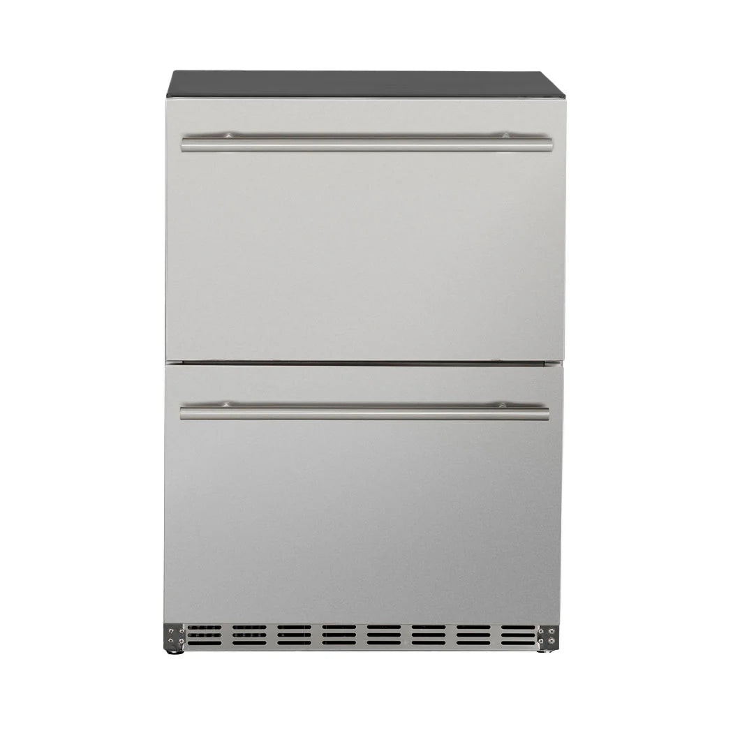 Summerset 24" Outdoor Rated Double Drawer Refrigerator