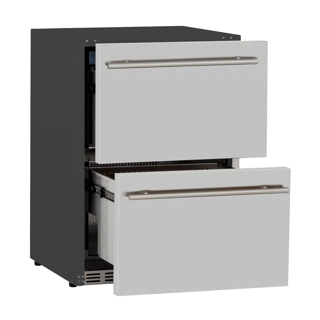 Summerset 24" Outdoor Rated Double Drawer Refrigerator