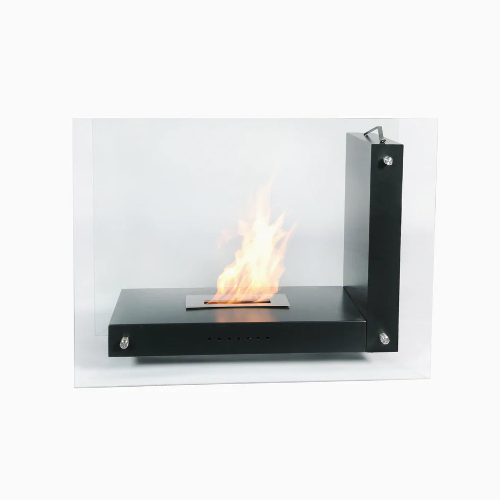 The BioFlame Allure Free Standing Fireplace