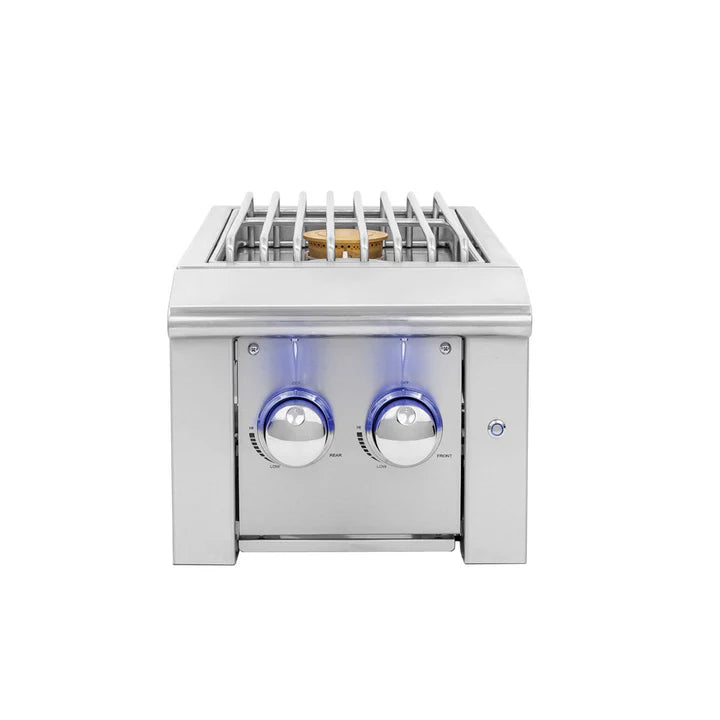 American Made Grills - Alturi Double Side Burner w/ LED Illumination
