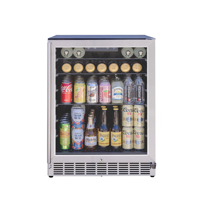 Summerset 24" Outdoor Rated Refrigerator w/Glass Door