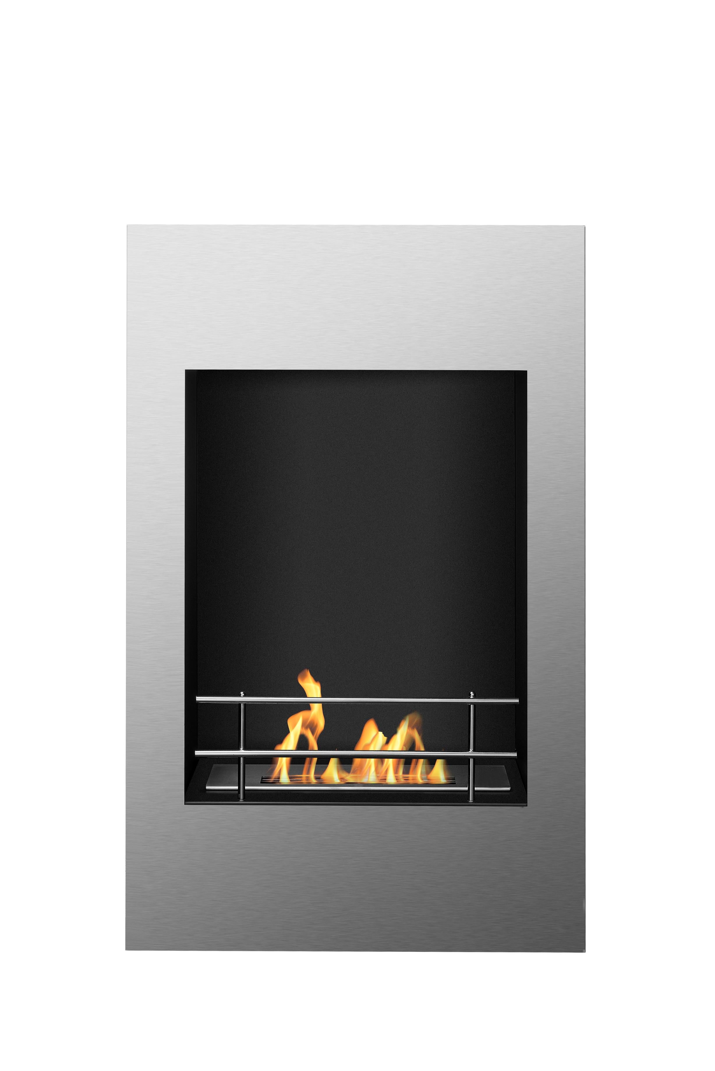 The BioFlame Xelo Wall Mount Fireplace